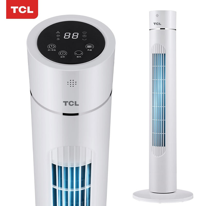 TCL电风扇家用台立式宿舍落地扇的照片