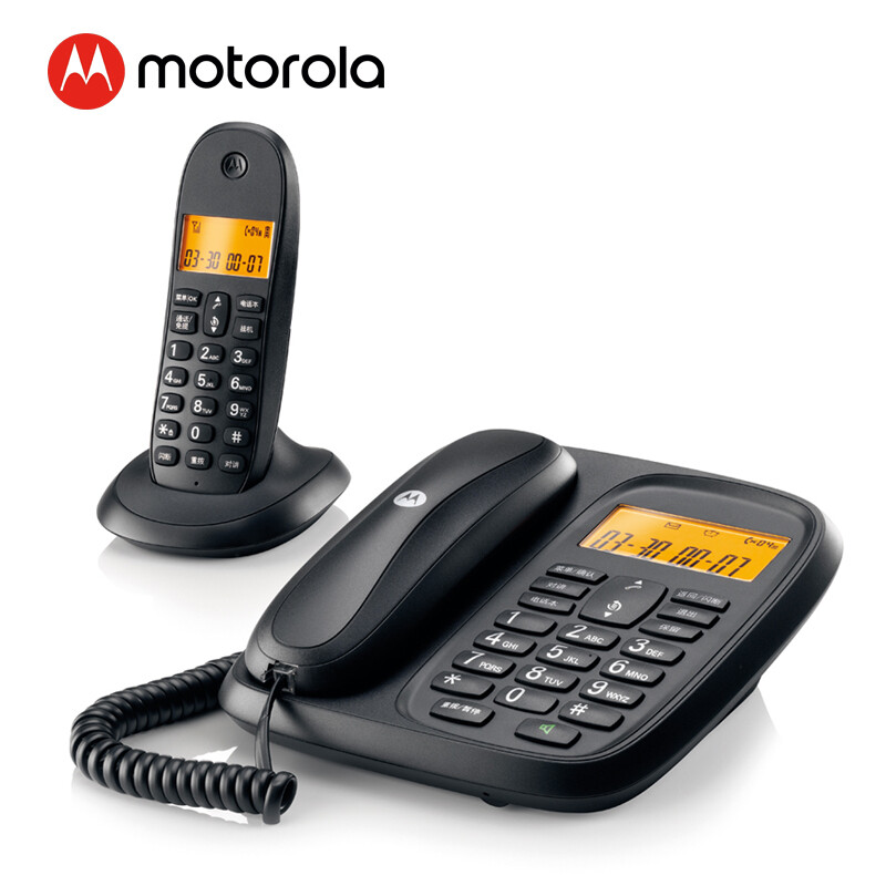 摩托罗拉(Motorola)数字无绳电话机CL101C的照片