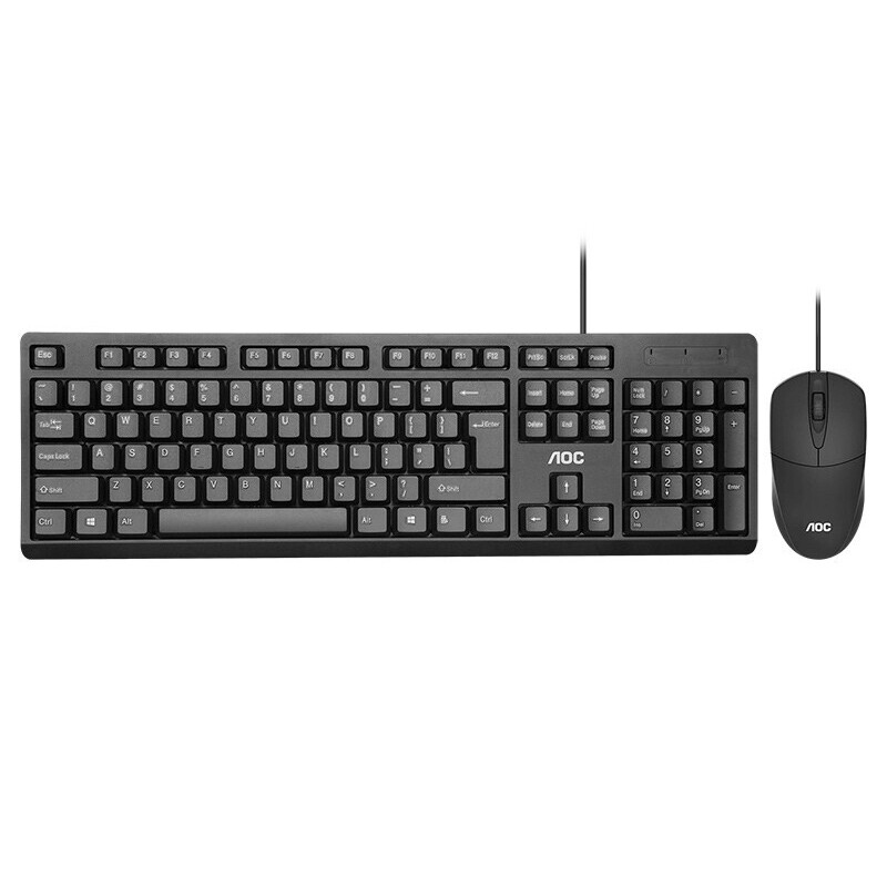 AOC KM160键盘鼠标套装的照片