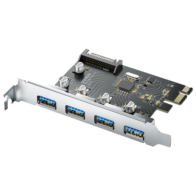 绿联 CM468 四口USB30.扩展卡的照片