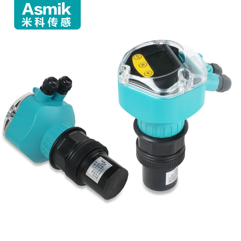 米科MIK-DP超声波一体式液物位计水位液位传感器 高精度 多参数显示的照片