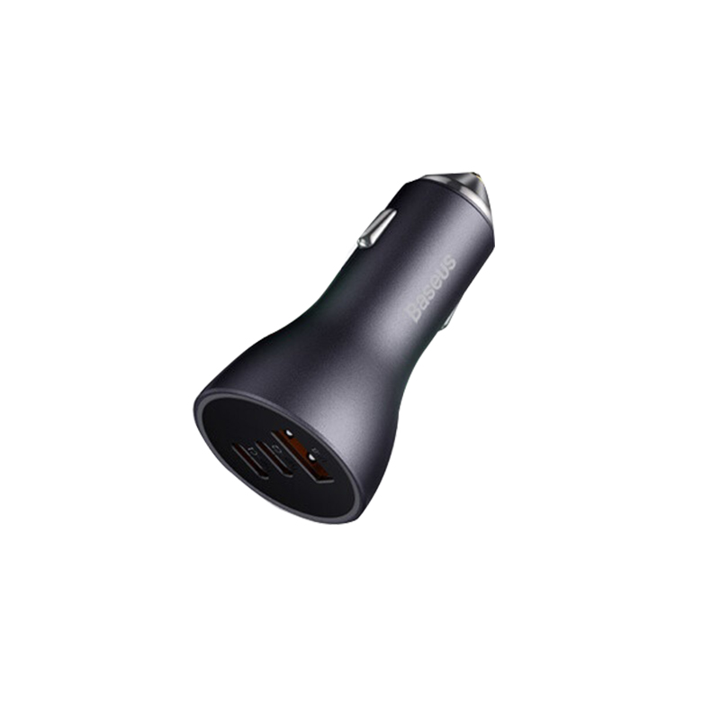 倍思 车载充电器 65W快充 点烟器USB/Type-C的照片