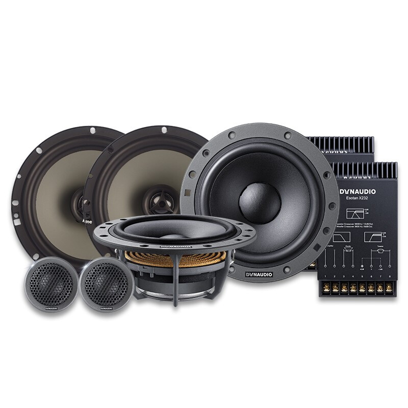 丹拿（DYNAUDIO）ESOTAN 232+2C同轴 汽车音响 全车6喇叭升级改装套餐的照片
