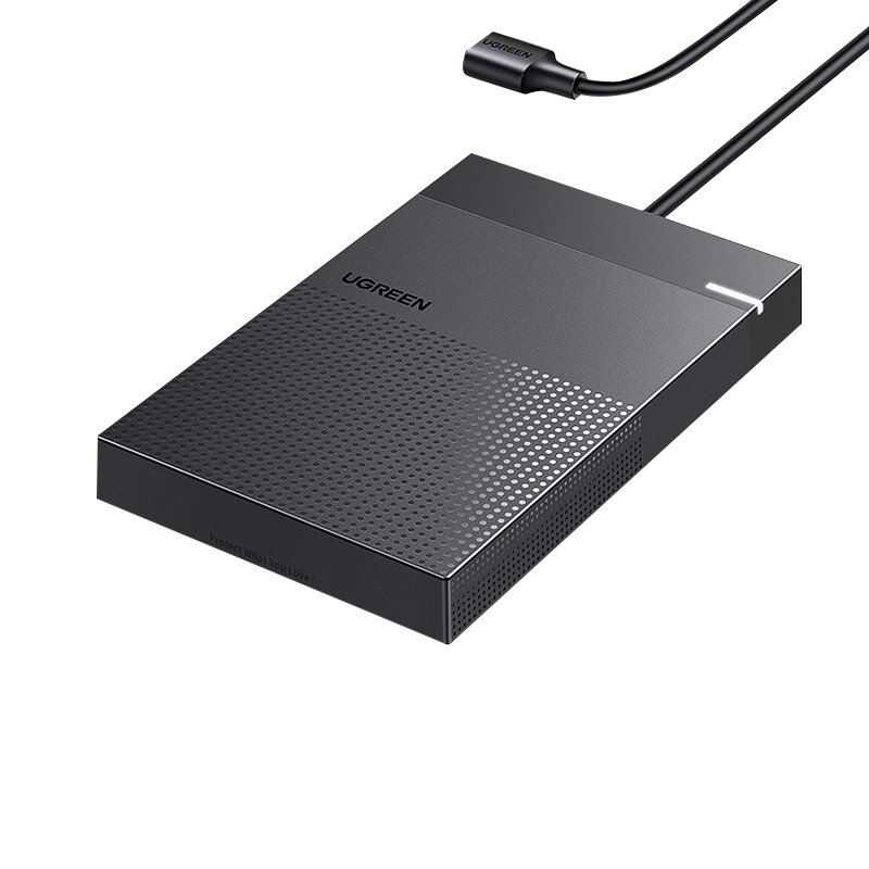 绿联 30719 USB3.0移动硬盘盒 2.5英寸外置硬盘壳的照片