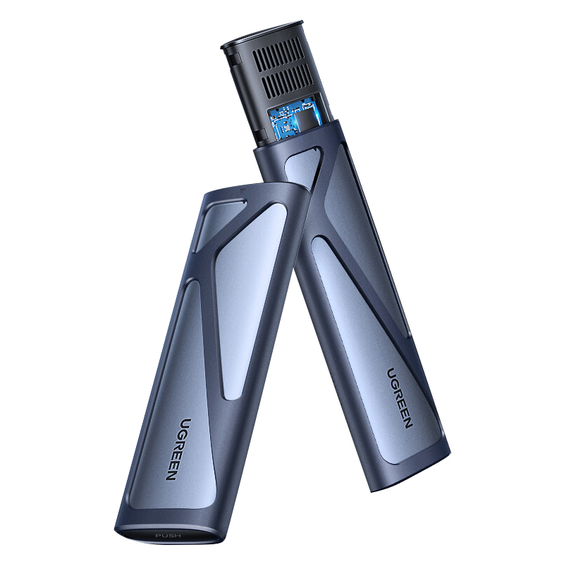 绿联 CM400 M.2 NVMe移动硬盘盒 Type-C3.2接口SSD固态硬盘盒子的照片