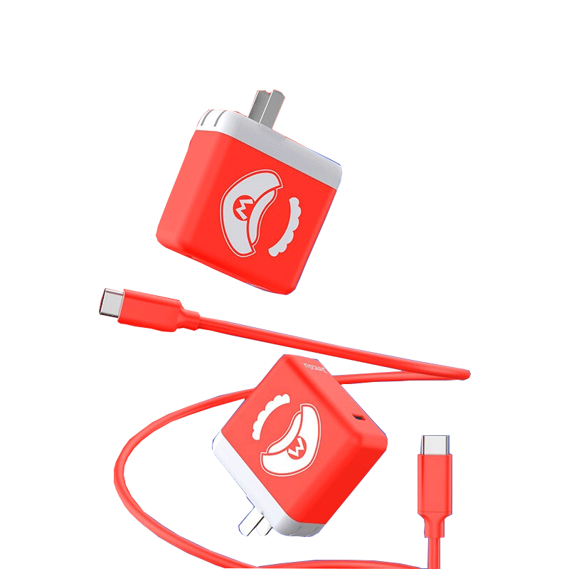 锦读（JINDU） 任天堂switch充电器PD快充电源适配器 45W充电器+1M亲肤线 支持Switch/Lite/OLED全版本的照片
