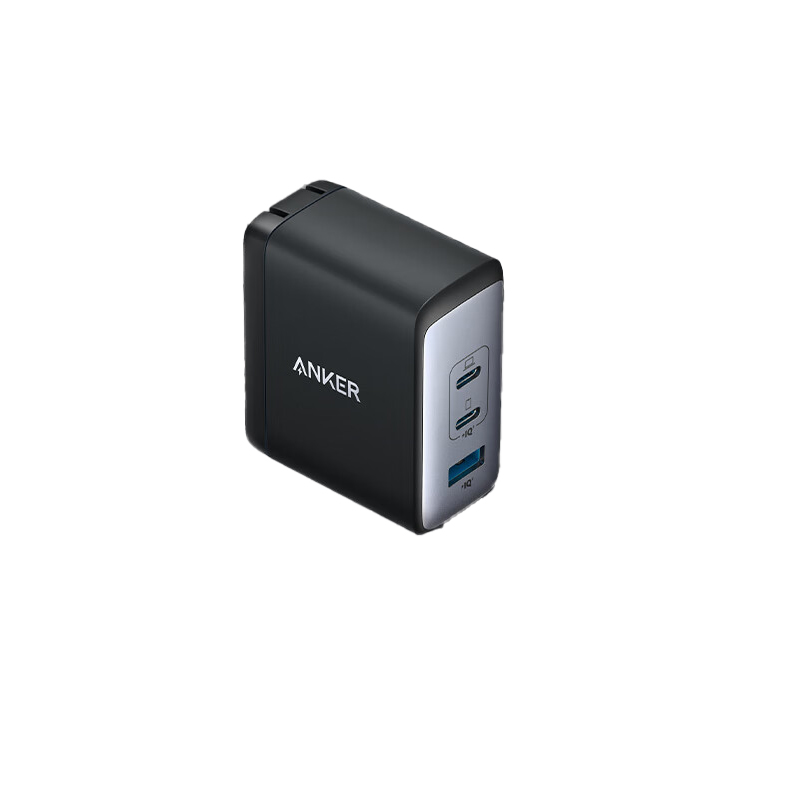 Anker安克 氮化镓充电器GaN2 100W三口快充大功率小体积 的照片