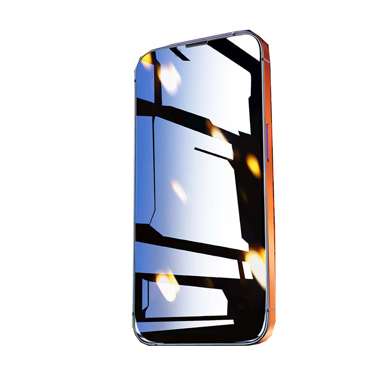 绿联iPhone13 Pro防窥钢化膜    通用iPhone13 Pro手机膜全屏保护高清无边防指纹防摔25°防偷窥膜的照片