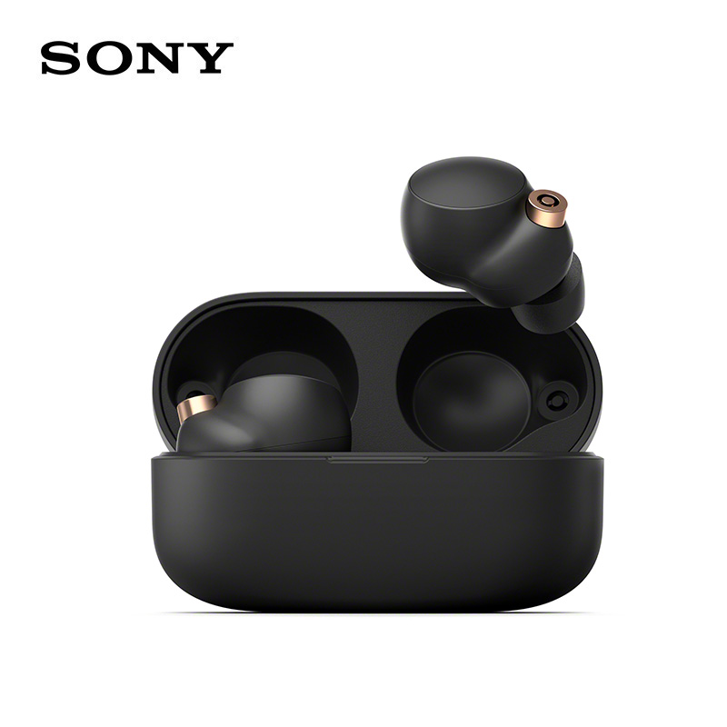 索尼（SONY）WF-1000XM4 真无线蓝牙降噪耳机 触控面板 蓝牙5.2 黑色（WF-1000XM3升级）适用于苹果/安卓系统的照片