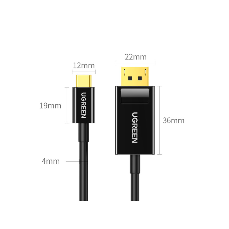 绿联50994   Type-C转DP线   1.2雷电3/4转接头    USB-C转换器    投屏扩展高清4K60/2K144Hz拓展    适用C口笔记本电脑手机iPad平板的照片