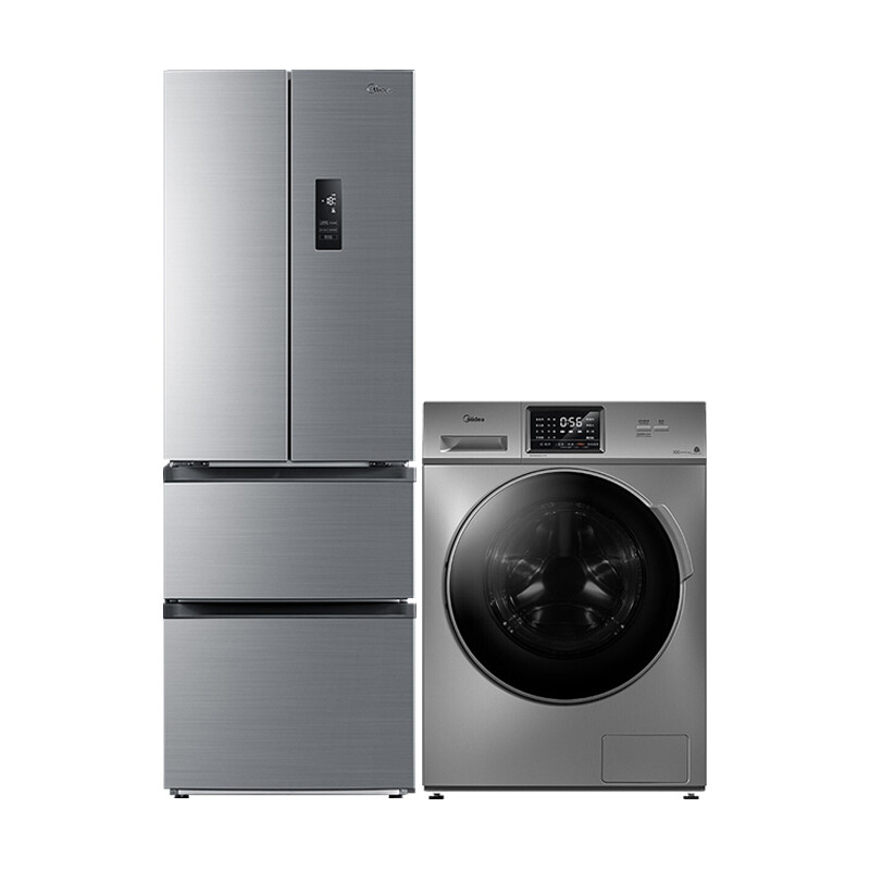 美的BCD-323WTPM(E)+MG100S31DG5-Y1YW的照片