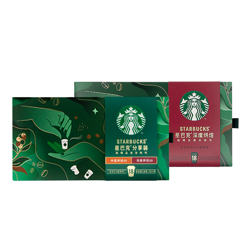 星巴克 礼盒套装的照片