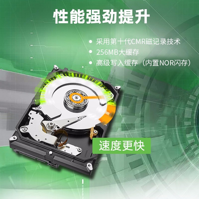 希捷（SEAGATE）企业级硬盘8TBExos 7E10系列 服务器硬盘ST8000NM017B的照片