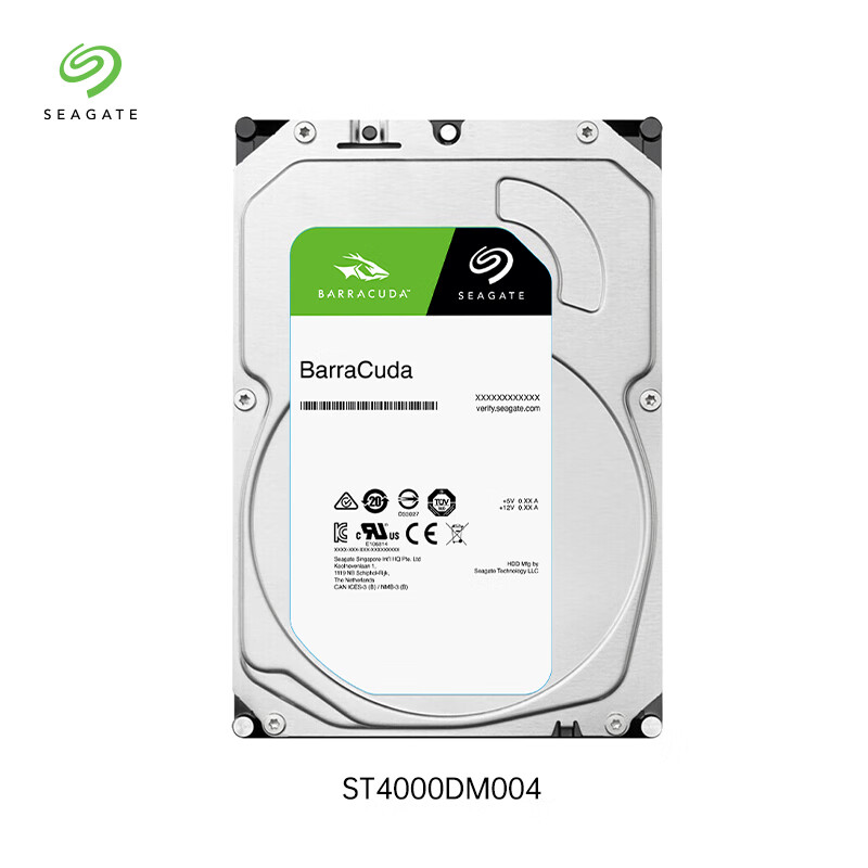 希捷ST4000DM004-5400转台式机硬盘的照片