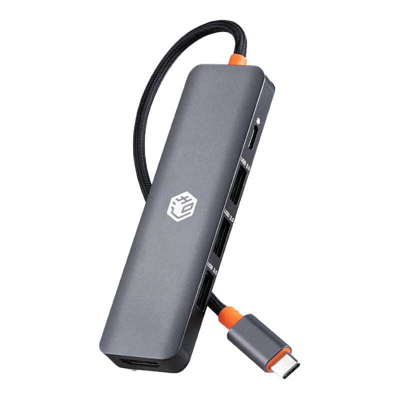 京东京造JZHUB-C5H 扩展坞PD100W快充Type-C接口的照片