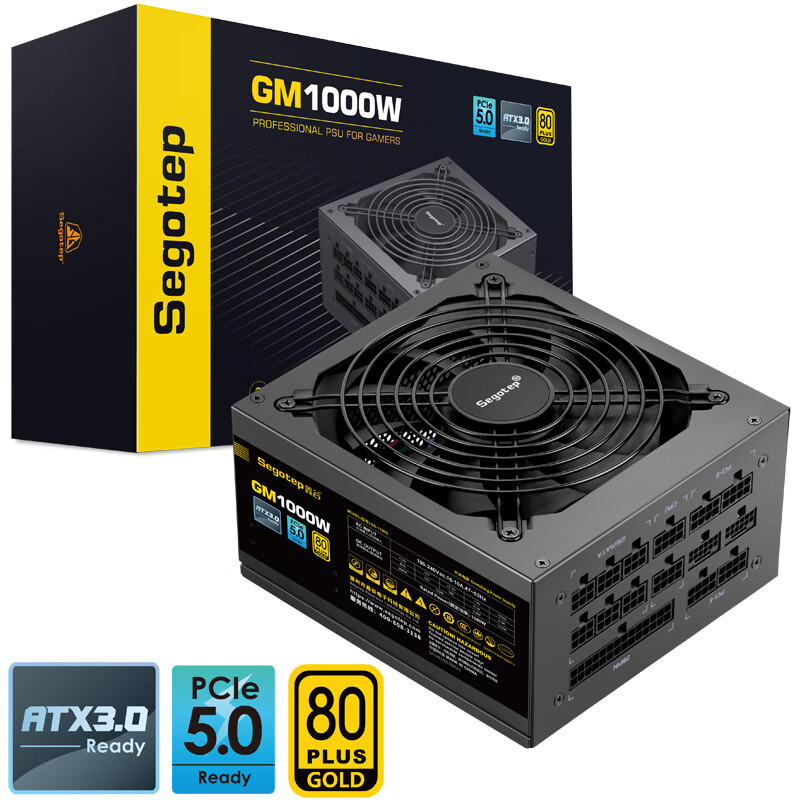 鑫谷GM1000/PCIE5.0电源的照片