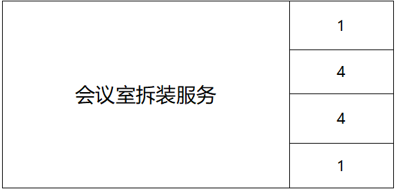 会议室拆装设备服务代采的照片