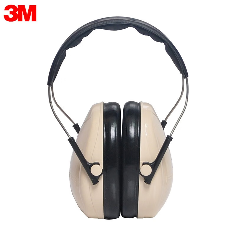 3M隔音耳罩防噪音 白色H6A 的照片