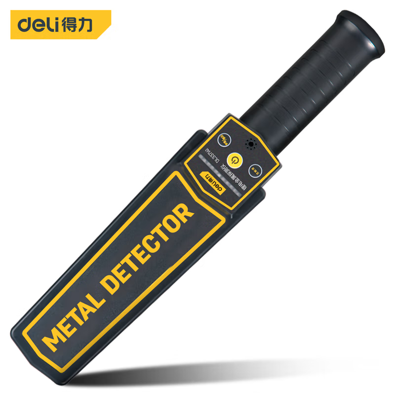 得力（deli）手持式金属探测器安检仪 DL337141的照片