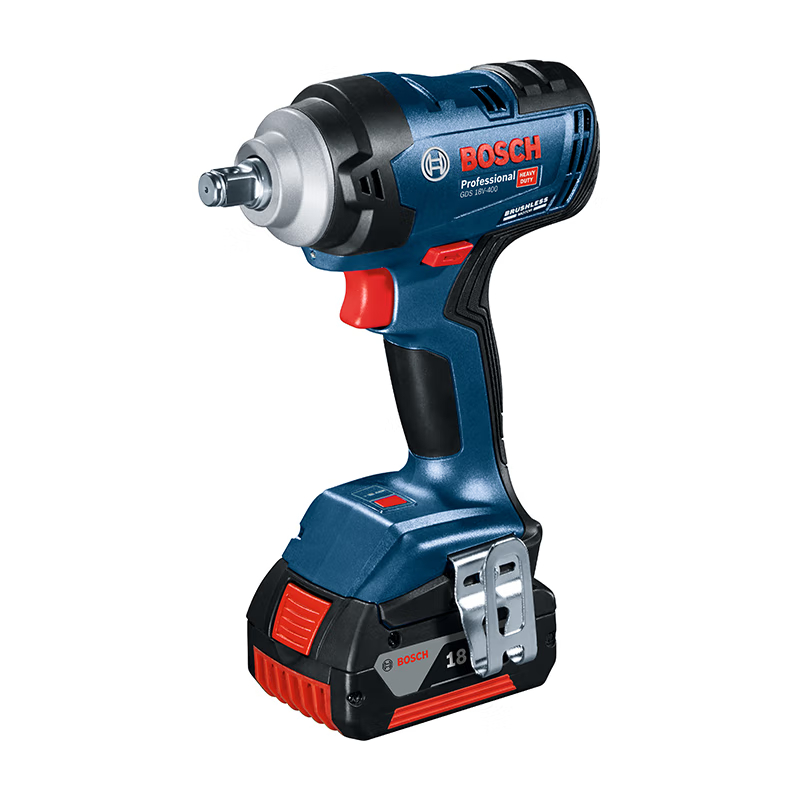 博世（BOSCH）GDS 18V-400 无刷锂电冲击扳手的照片
