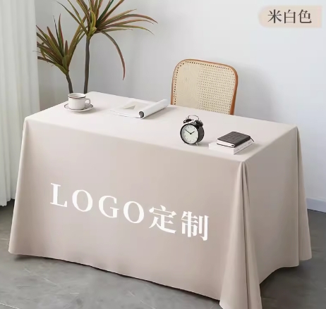展会桌布定制代采的照片