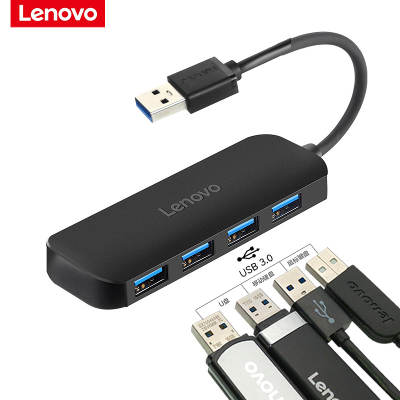 联想 USB-A（一拖四）集线器 A601的照片