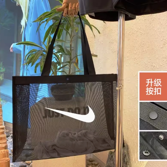 网纱尼龙沙滩包代采的照片