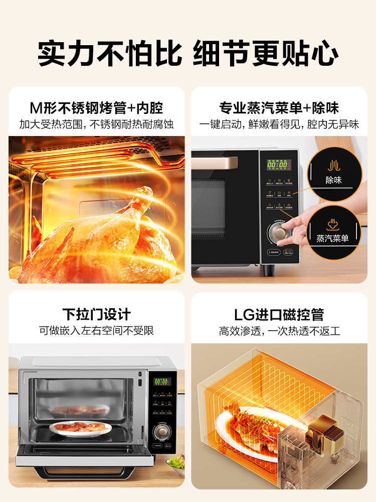 海尔微波炉烤箱2024新款 MZ-2312C的照片