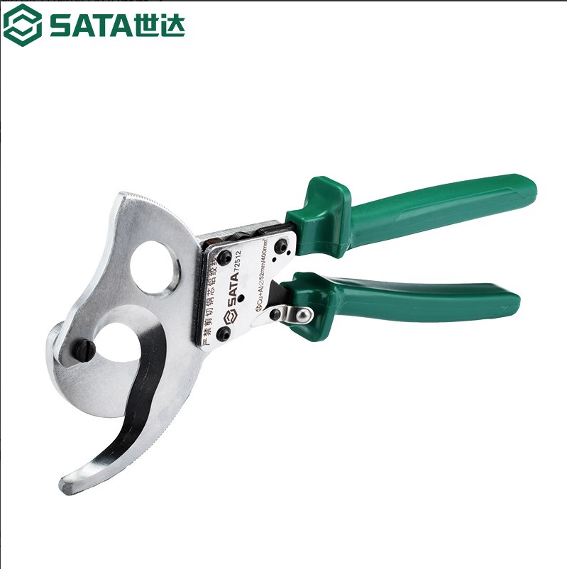 世达 SATA 72512 棘轮式手动电缆剪 电缆钳400mm的照片