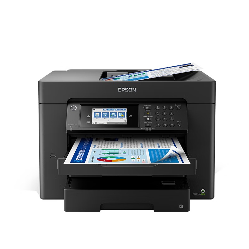 爱普生（EPSON）WF-7848 A4/A3+ 彩色喷墨打印机无线三合一 复印机的照片