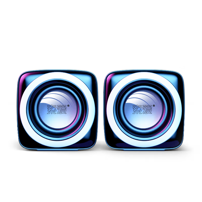 索爱（soaiy）SA-C5 有线迷你小型USB音响电脑音箱的照片
