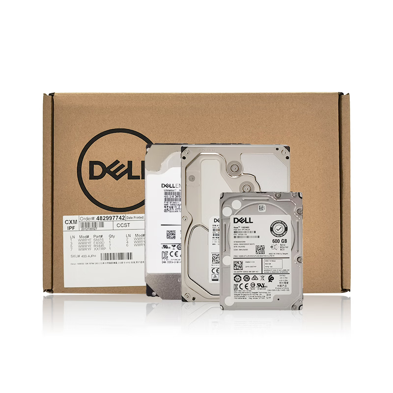 戴尔服务器硬盘企业级NAS存储阵列硬盘 8T 7.2K SATA 3.5英寸的照片