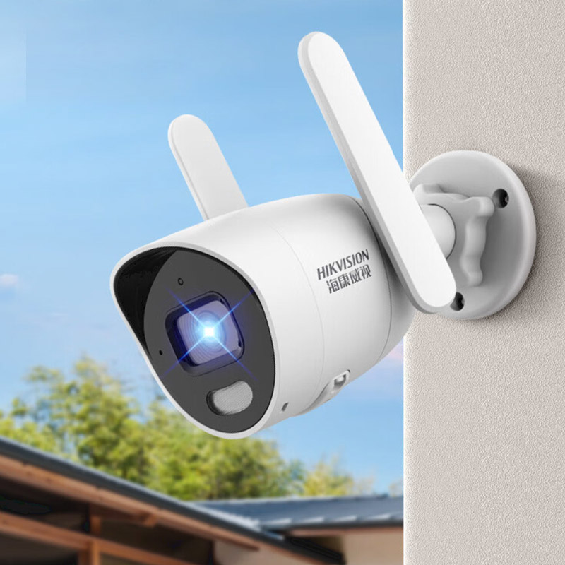 HIKVISION海康威视无线摄像头监控400W超清手机远程WIFI室内户外监控器可对话户外全彩夜视K24H-LWT的照片