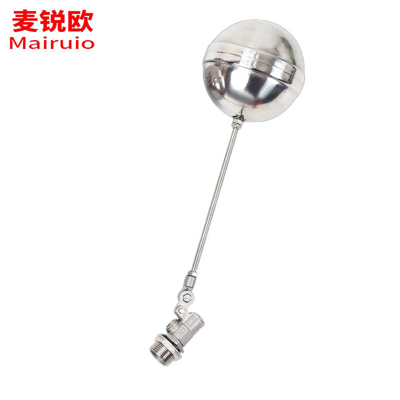 麦锐欧 不锈钢浮球阀 自动开关水箱水塔水位控制器开关304材质DN20 6分的照片