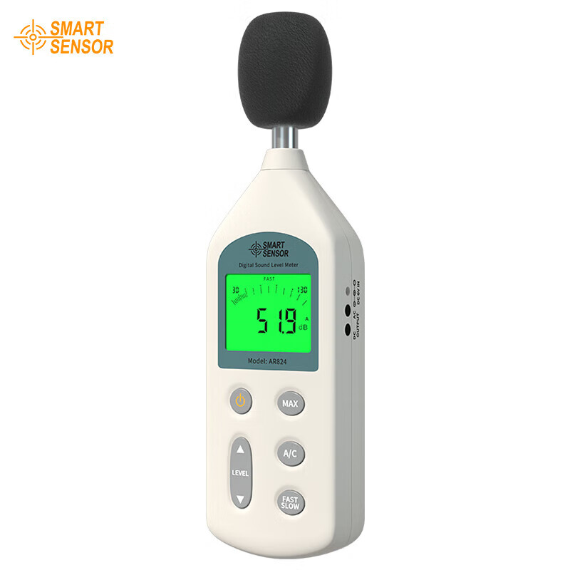 希玛 噪音计 高精度分贝仪手持式噪声计AR-824的照片